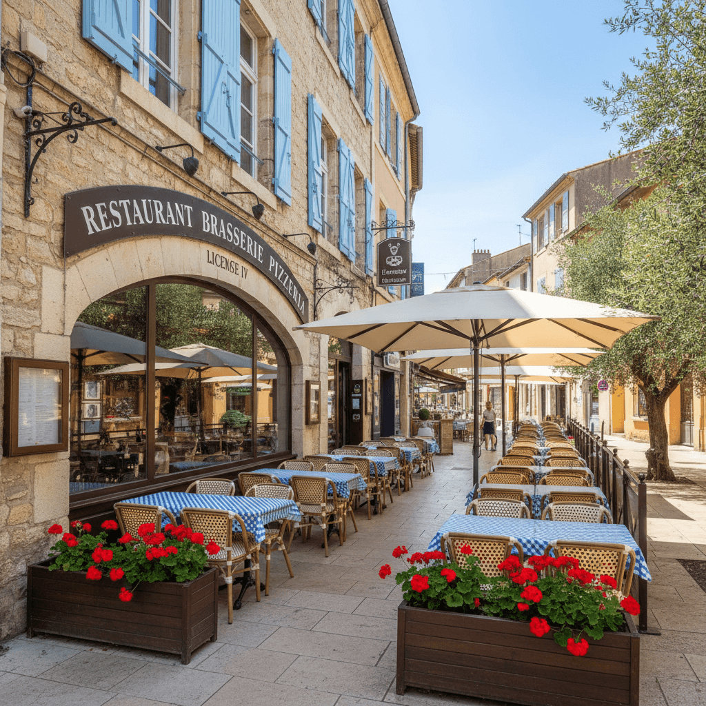 Restaurant à Toulon : terrasse - licence IV - Image 1