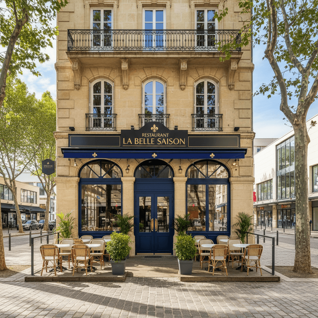 Restaurant 422m² à Montpellier : terrasse - extraction - Image 1