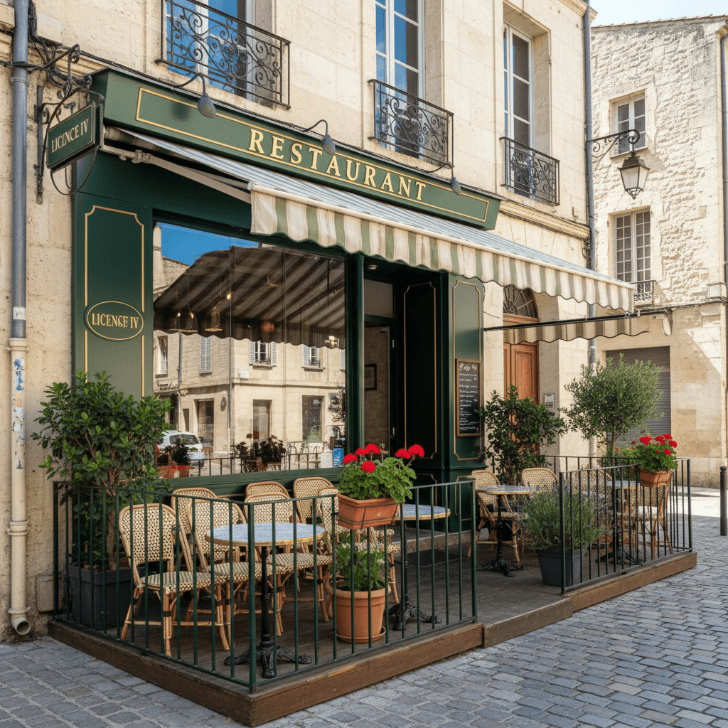 Restaurant à Avignon : terrasse - licence IV - Image 1