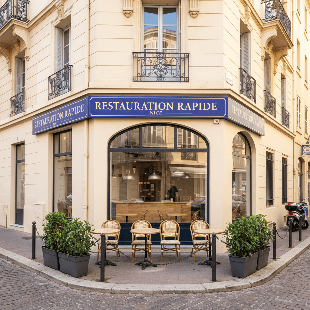 Fast-food 35m² à Nice