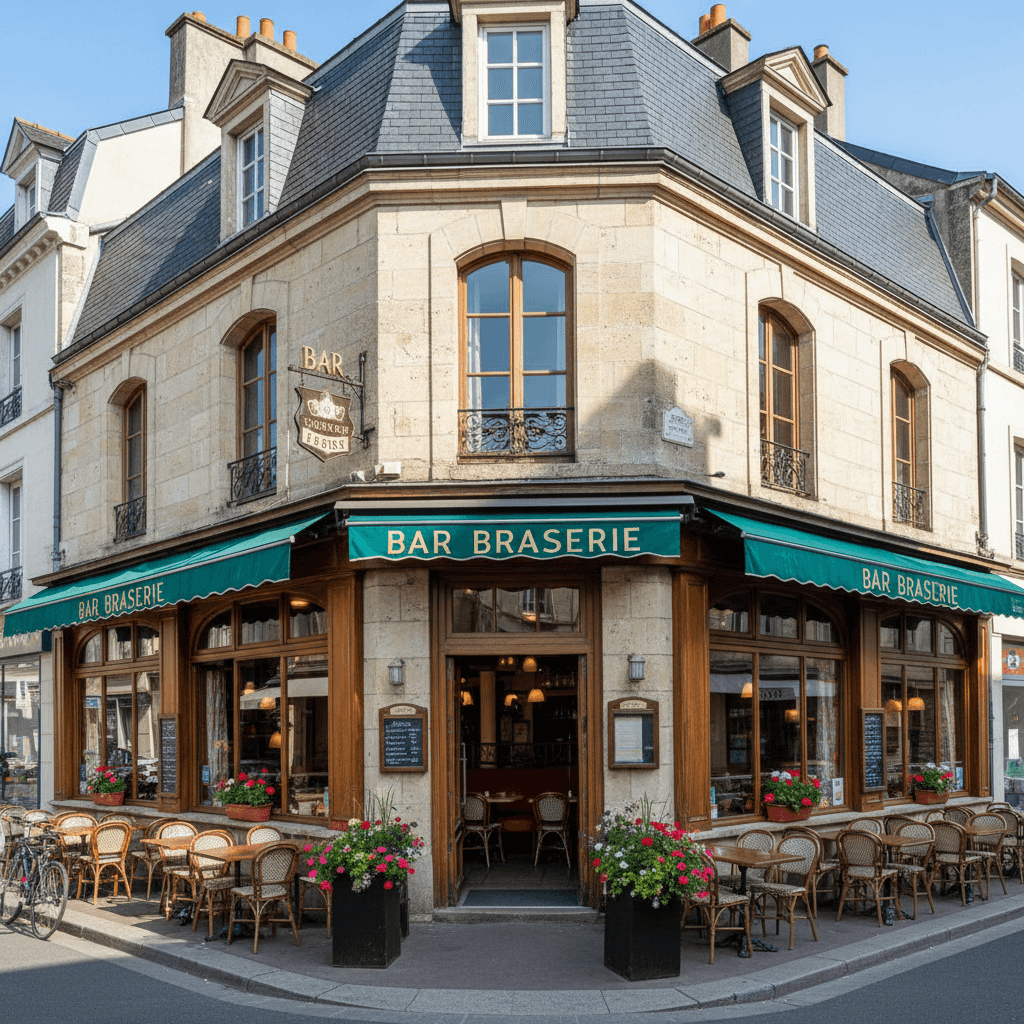 Bar-brasserie 170m² à Nantes : terrasse - licence IV - Image 1