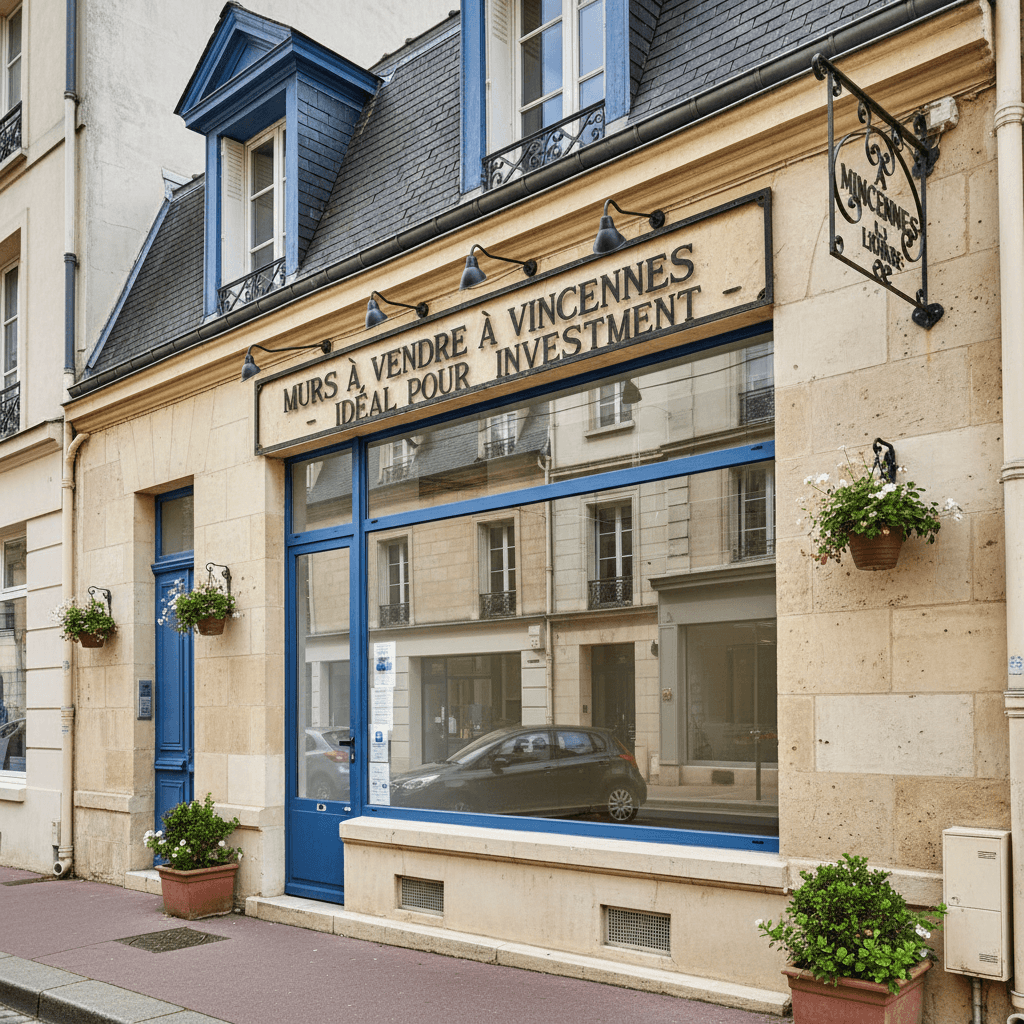Murs et fonds 32m² à Vincennes - Image 1