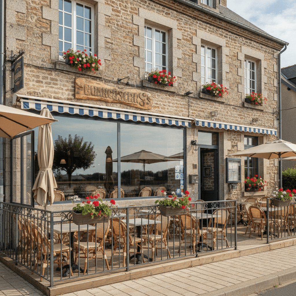 Restaurant 140m² à Longeville-Sur-Mer : terrasse - extraction - Image 1