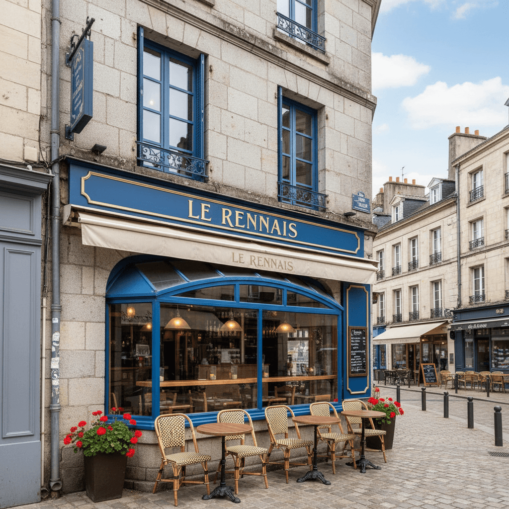 Restaurant à Rennes : terrasse - licence IV