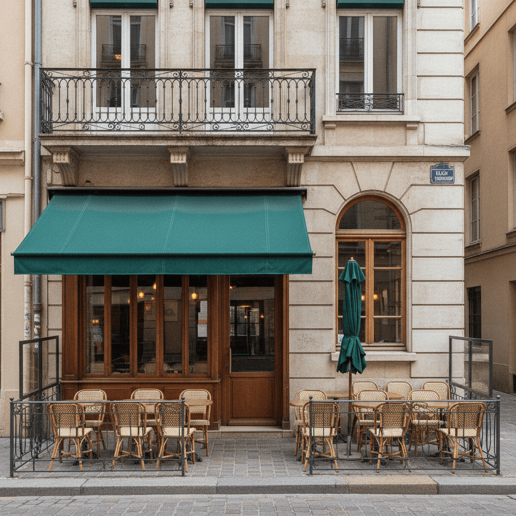 Restaurant 150m² à Lyon : terrasse - licence IV