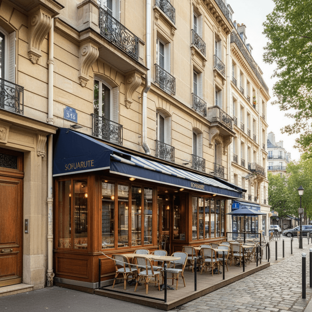 Local commercial de restauration à Paris