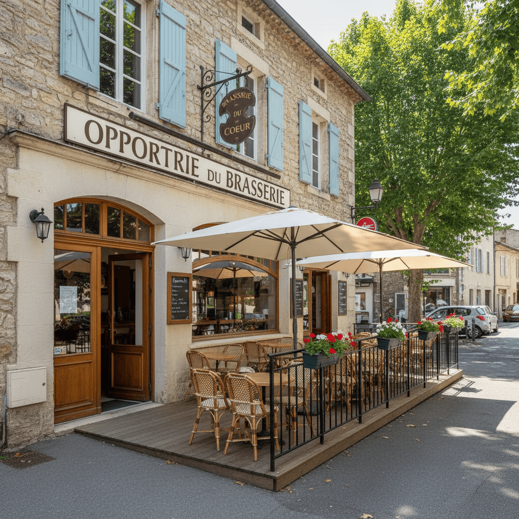 Bar-brasserie 300m² à Couiza : terrasse - licence IV - Image 1