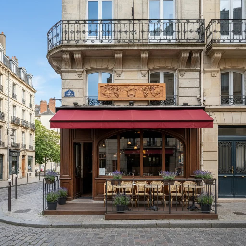 Restaurant à Nantes : terrasse - licence IV - Image 1