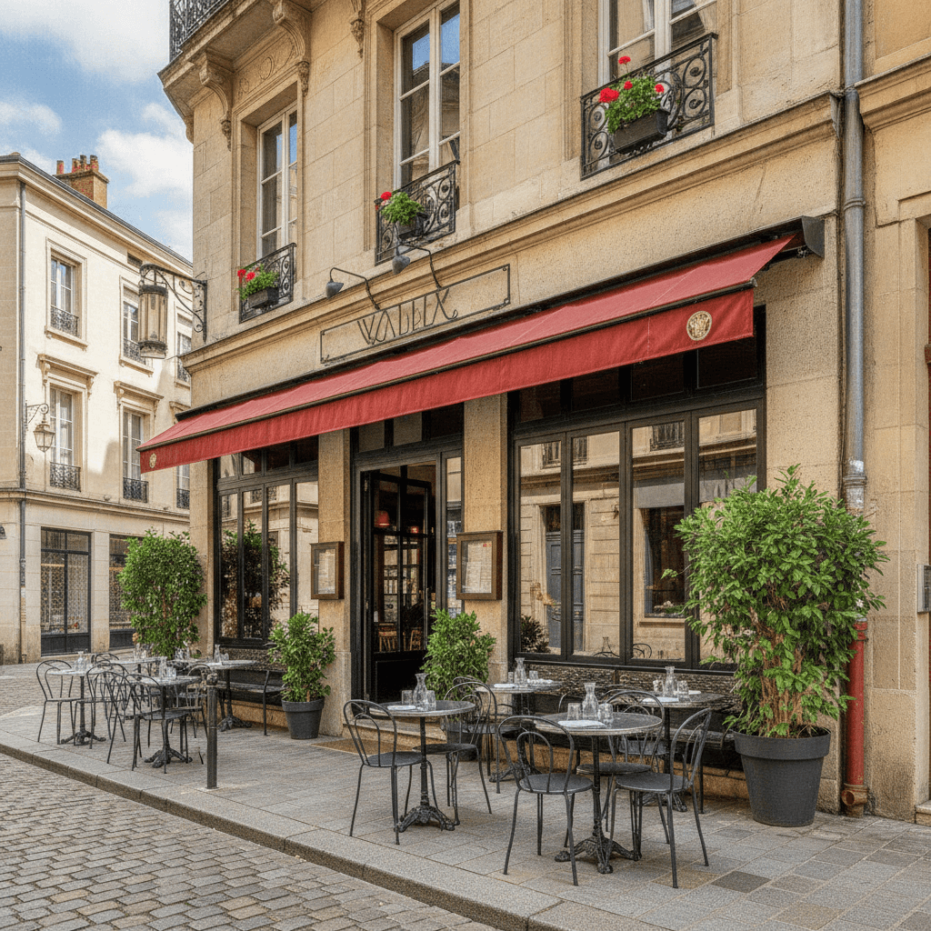 Restaurant 50 couverts à Lyon : terrasse - licence IV