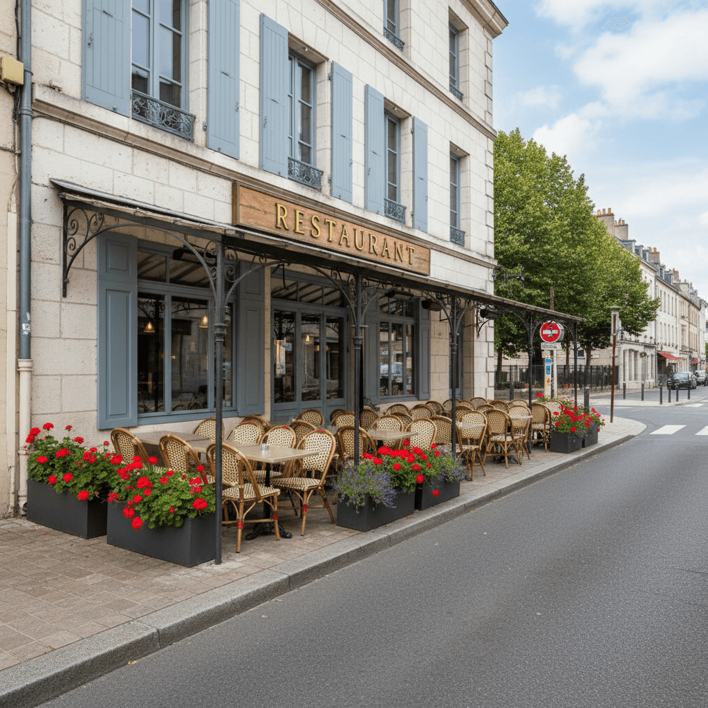 Restaurant 230m² à Nantes : terrasse - licence IV - Image 1