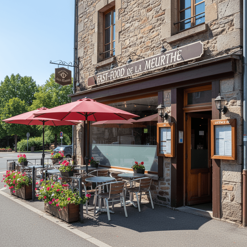 Fast-food 80m² à Saulcy-Sur-Meurthe : terrasse - licence IV - Image 1