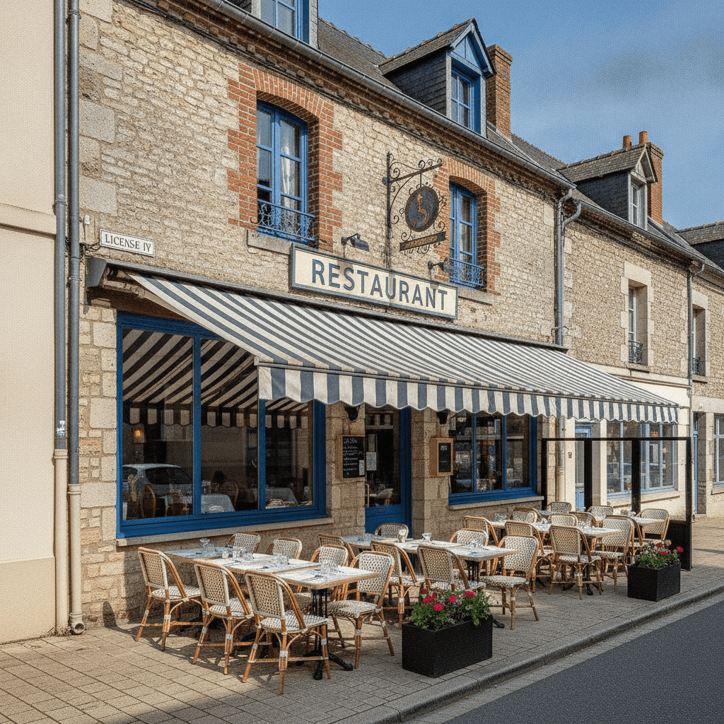 Restaurant 163m² à Douai : terrasse - licence IV - Image 1