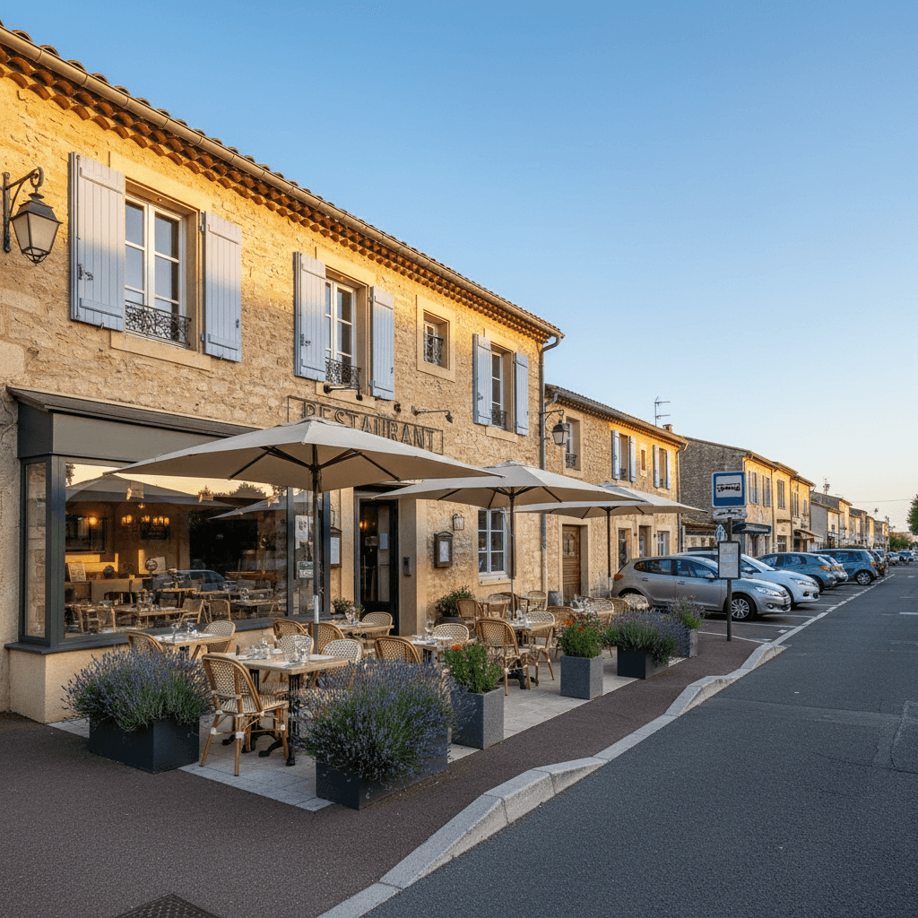 Restaurant 171m² à Venelles : terrasse - licence IV - Image 1