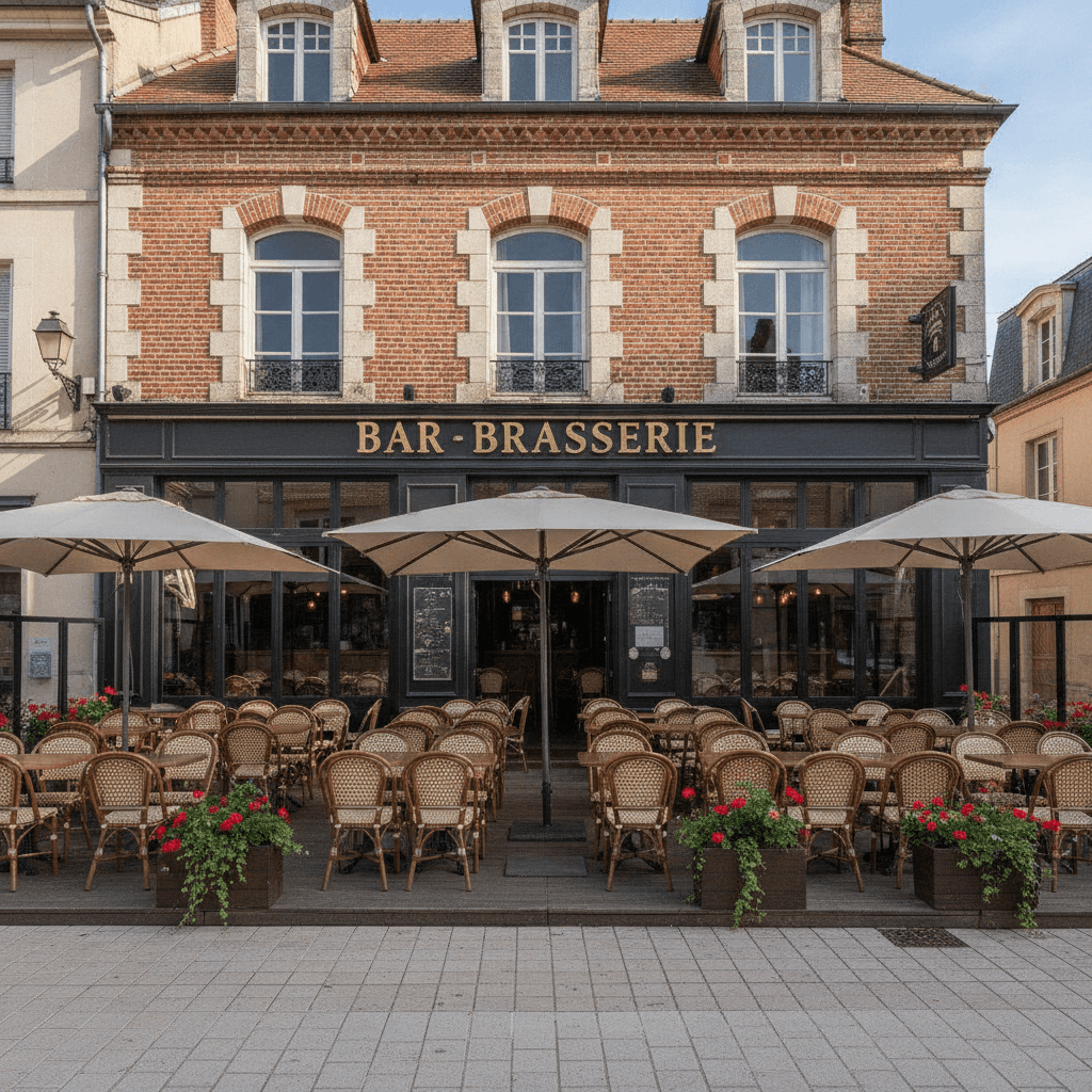 Bar-brasserie 120m² à Montauban : terrasse - licence IV - Image 1