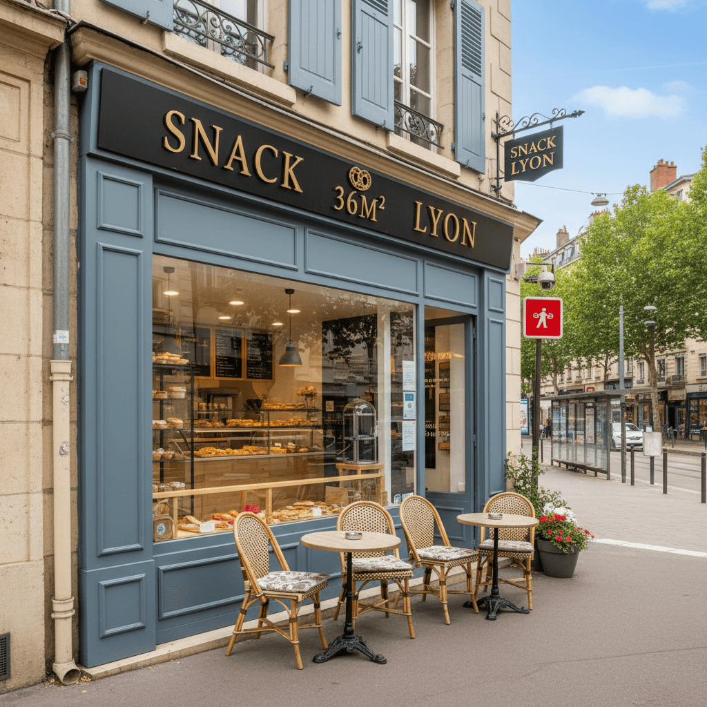 Snack 36m² à Lyon : extraction - Image 1