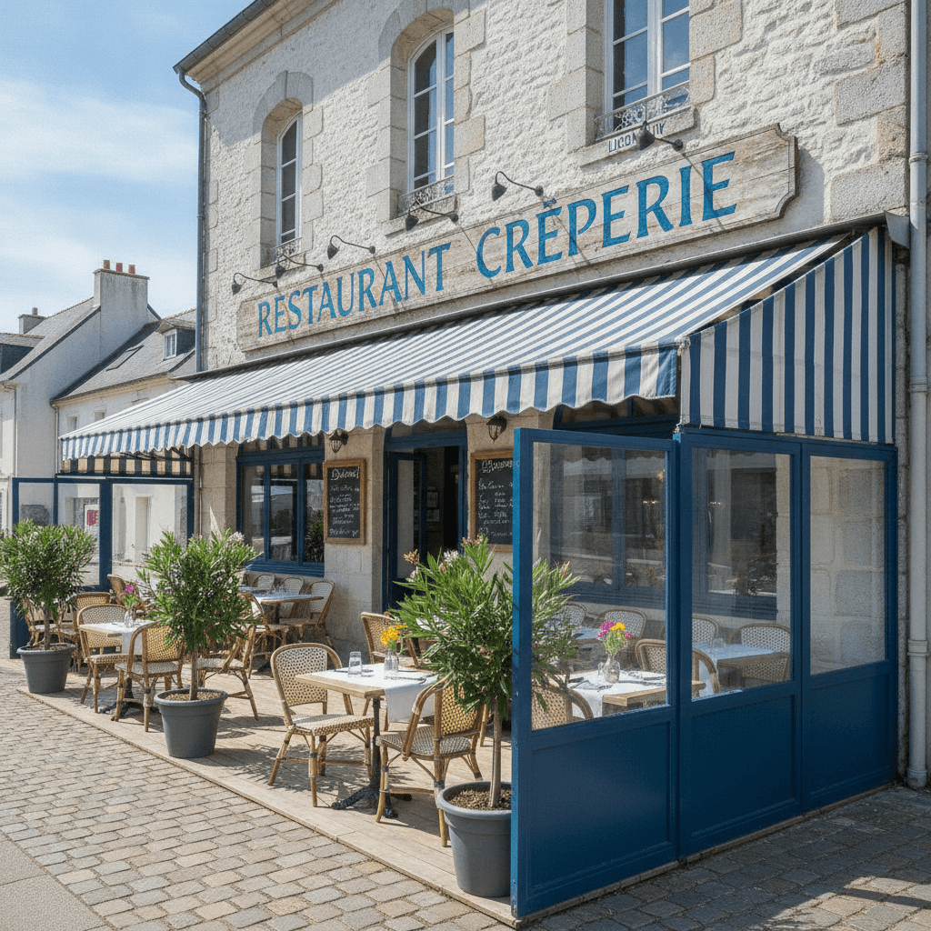 Restaurant à La Tranche-Sur-Mer : terrasse - licence IV - Image 1