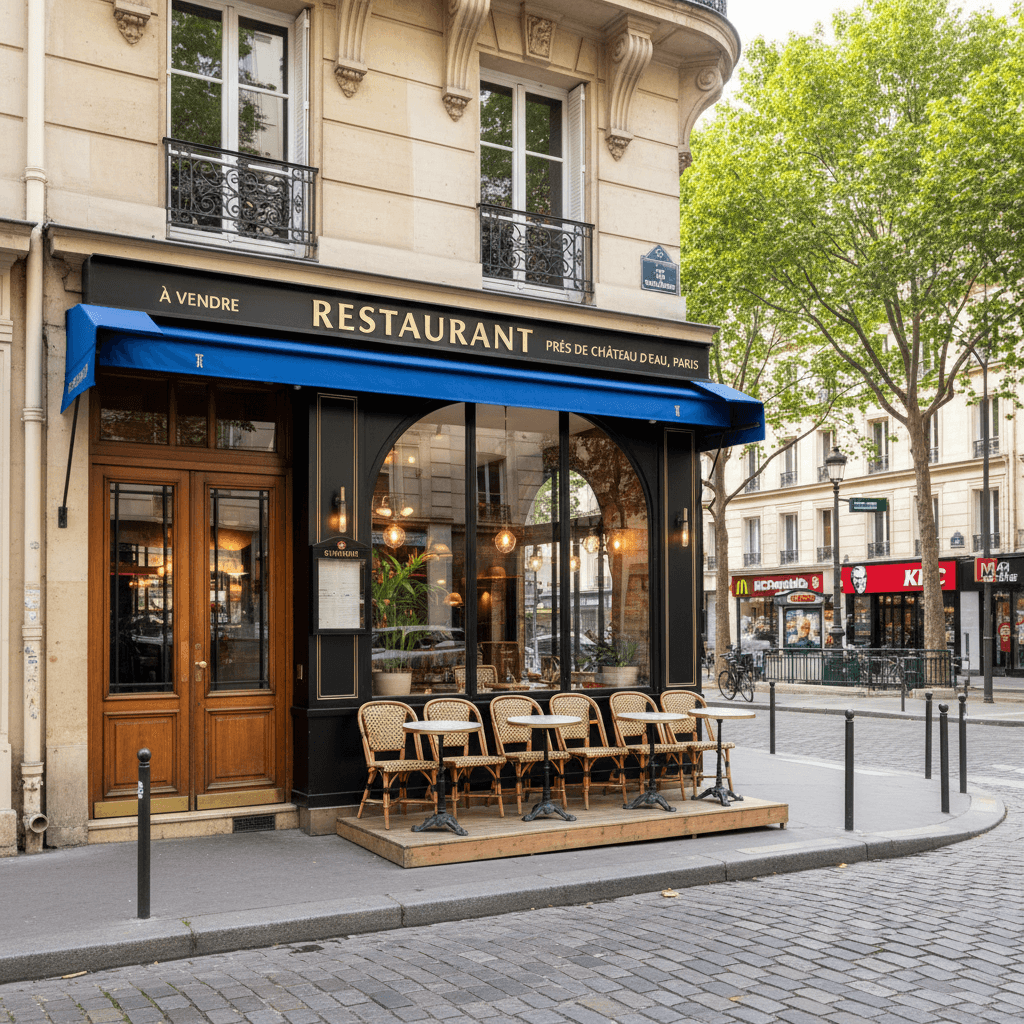 Restaurant à vendre près de Château d'Eau, Paris