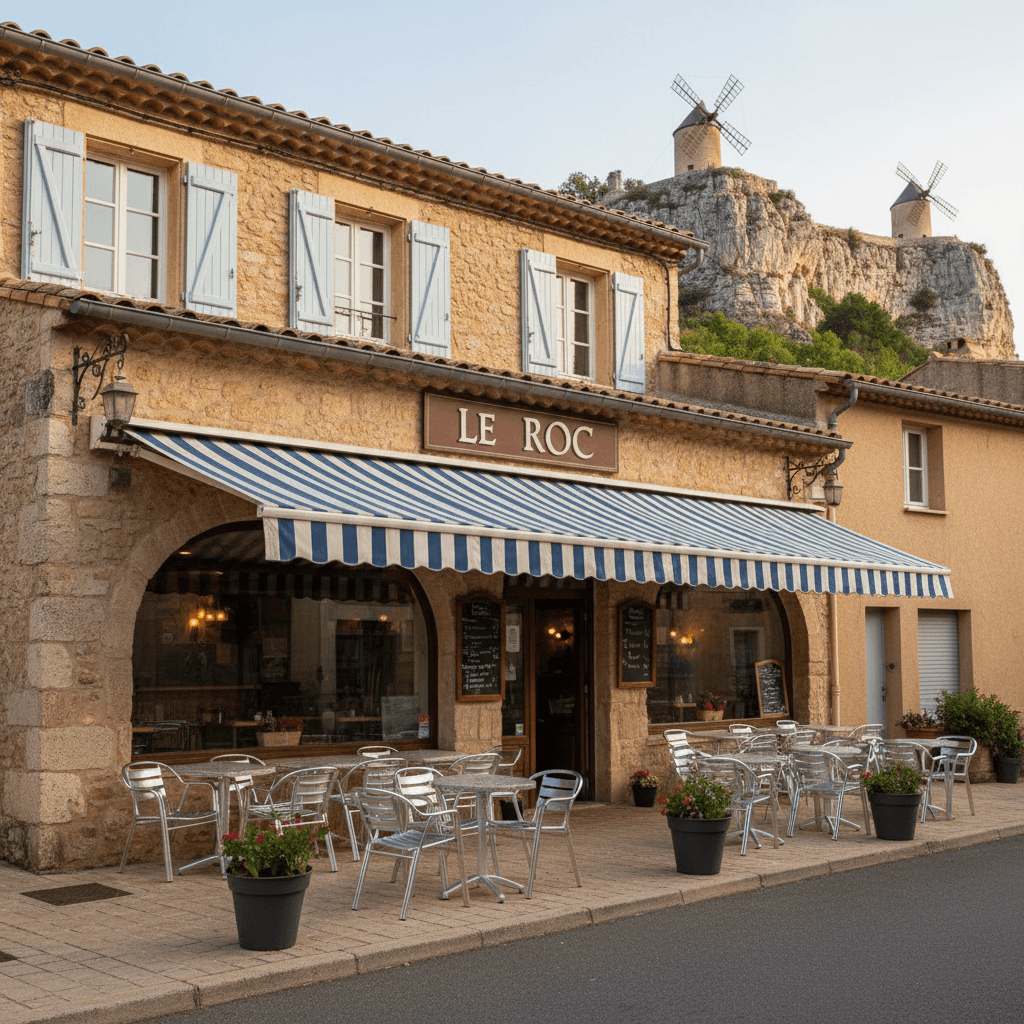 Bar-brasserie 122m² à Roquefort-Des-Corbières : terrasse - licence IV - Image 1