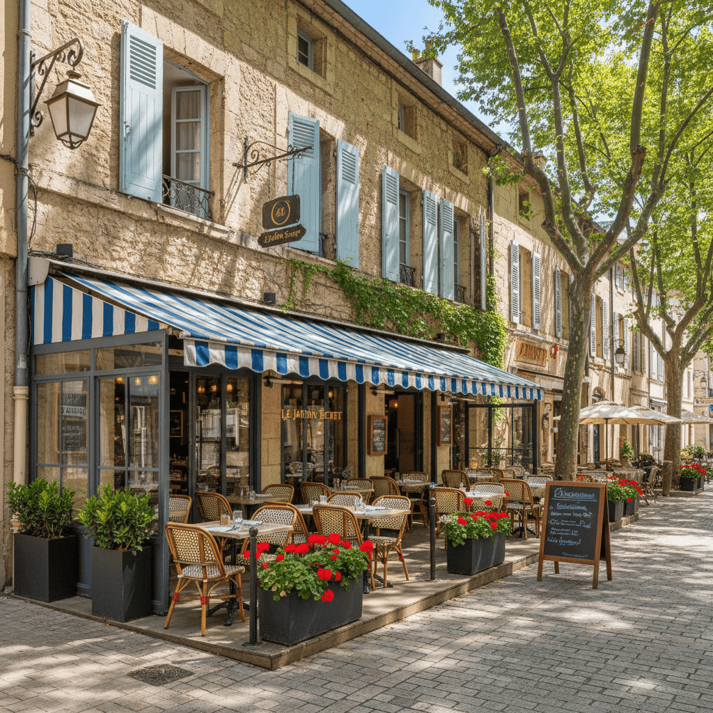 Restaurant 45m² à Montpellier : terrasse - extraction - Image 1