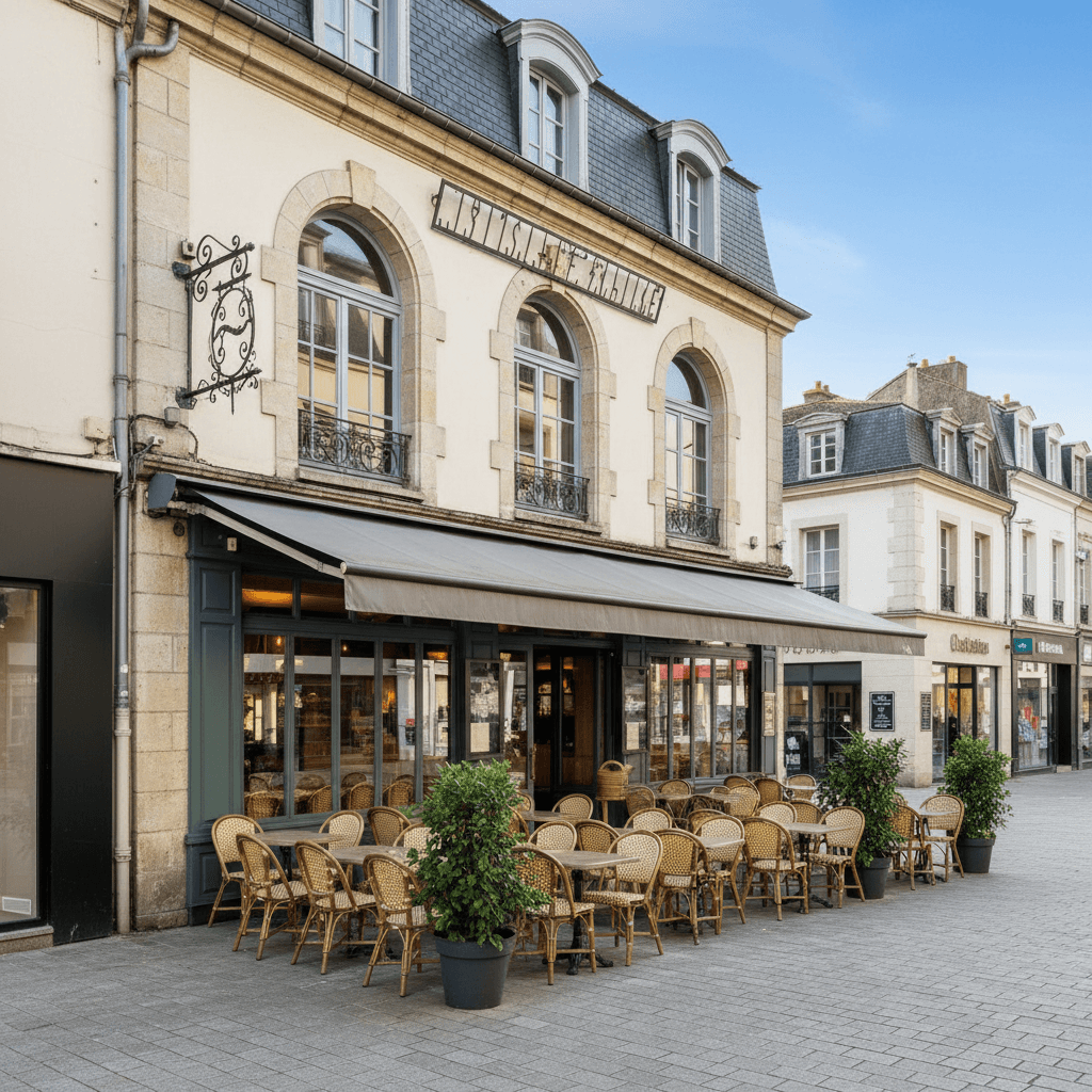 Restaurant 440m² à Brest : terrasse - licence IV - Image 1