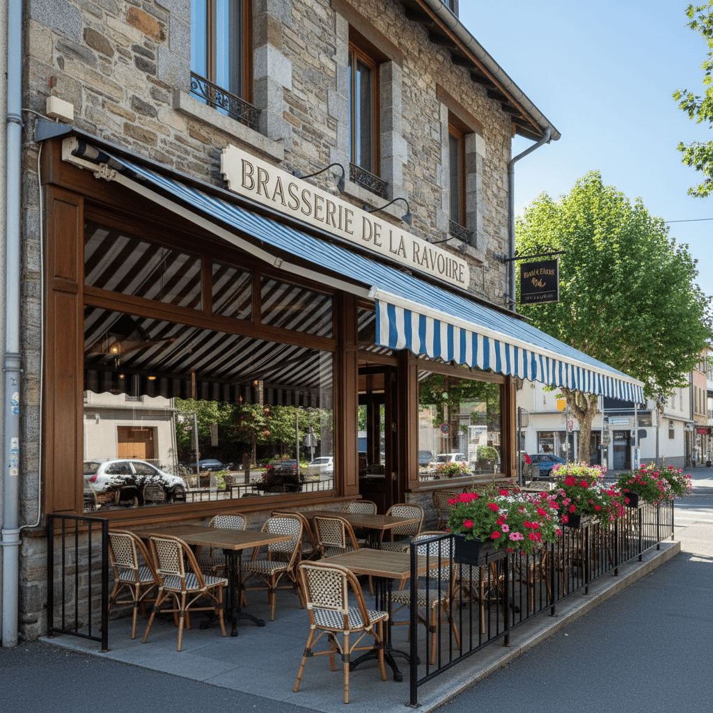 Bar-brasserie 200m² à La Ravoire : terrasse - licence IV - Image 1