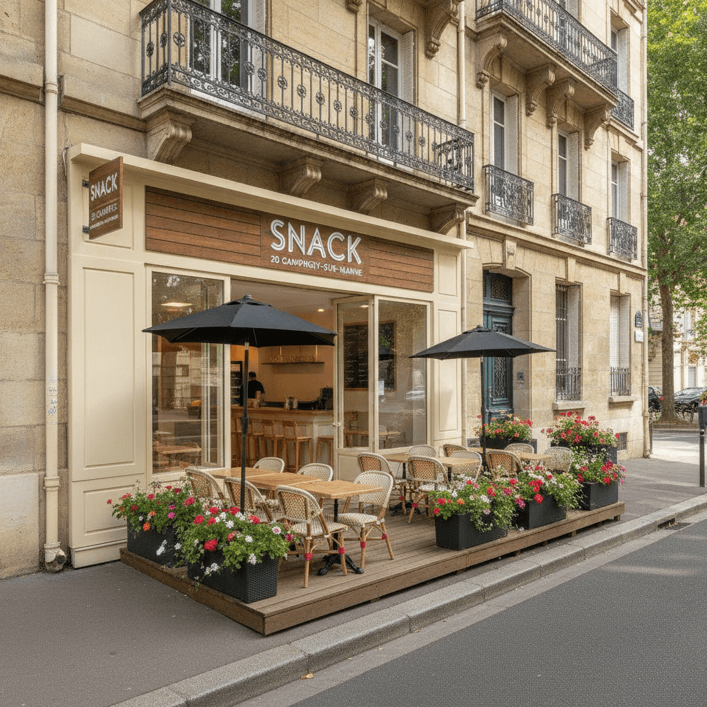Snack 20 couverts à Champigny-sur-Marne - Image 1