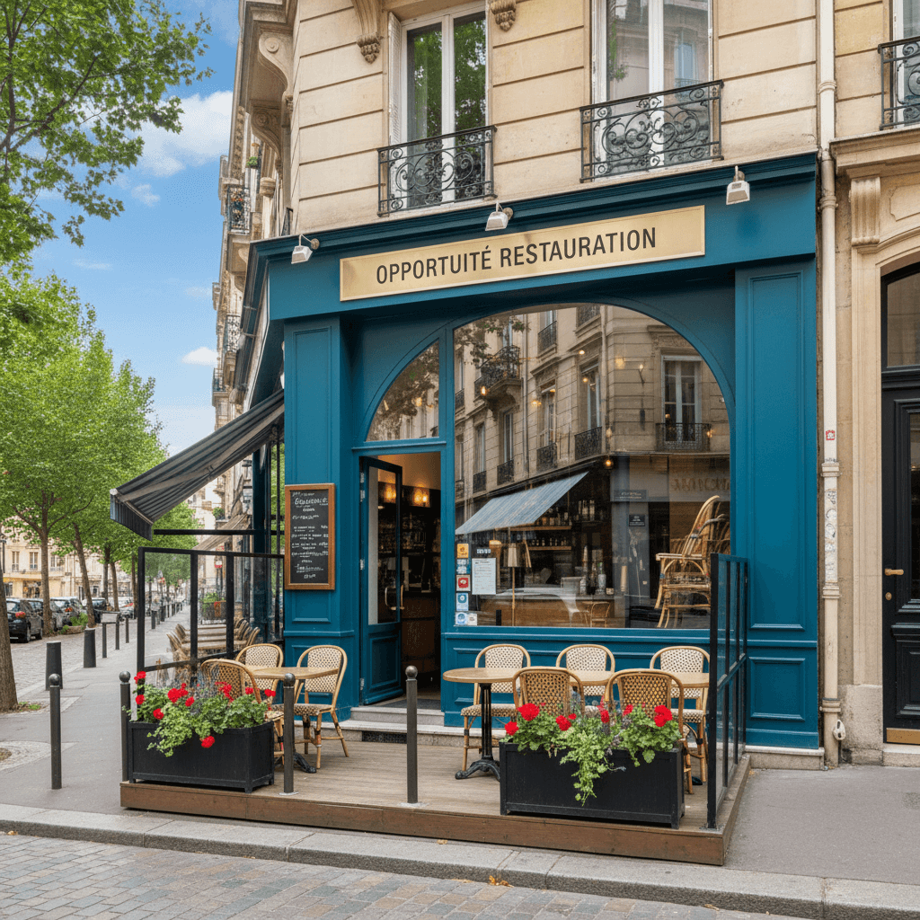 Restaurant 40m² à Lyon : extraction