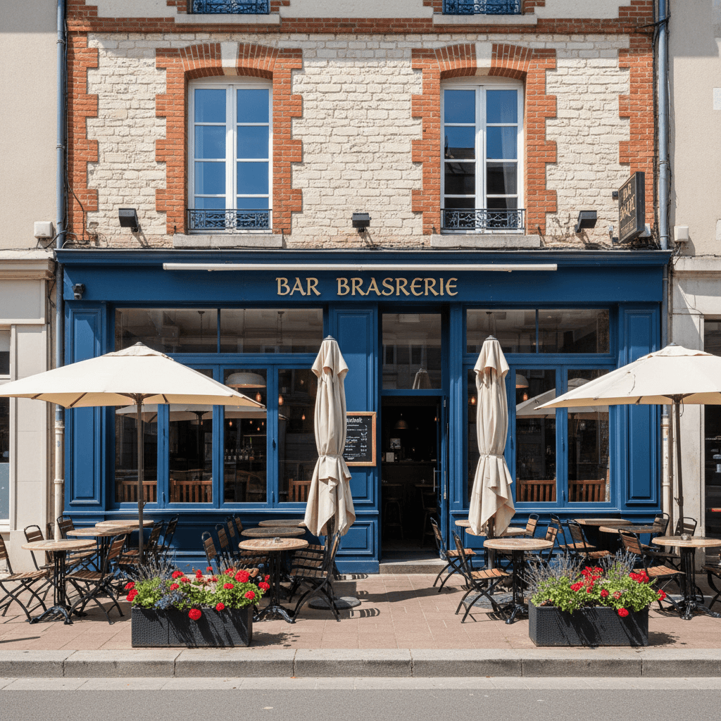 Bar-brasserie 204m² à Nantes : terrasse - licence IV - Image 1