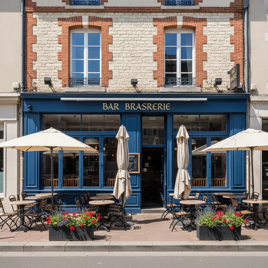Bar-brasserie 204m² à Nantes : terrasse - licence IV - Image 1