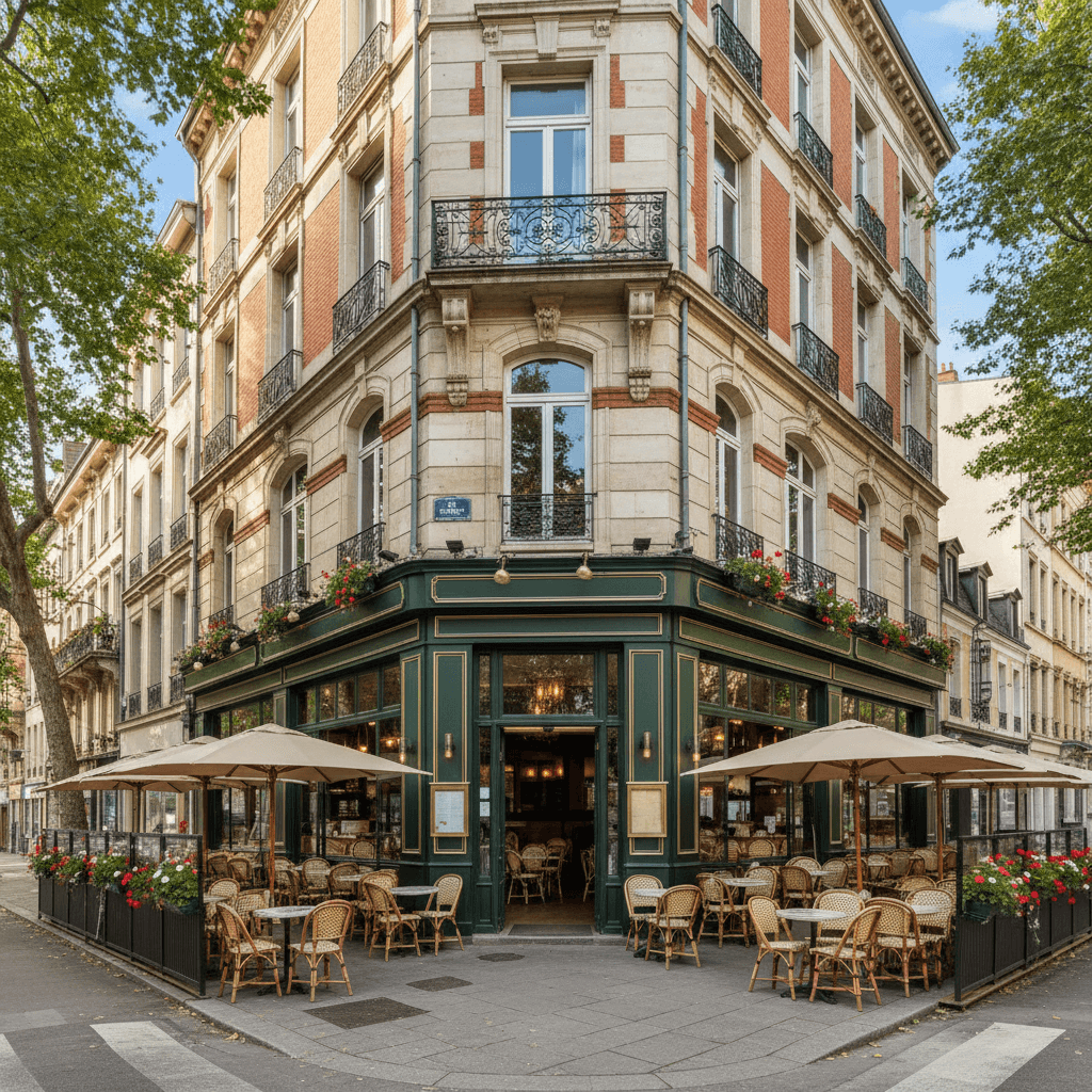 Bar-brasserie à Lyon : terrasse - licence IV