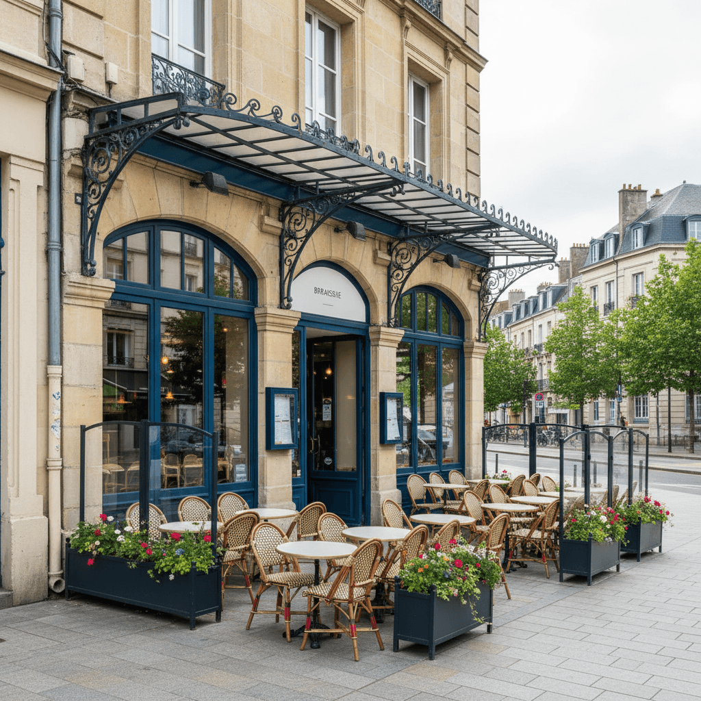 Bar-brasserie 450m² à Nantes : terrasse - licence IV - Image 1