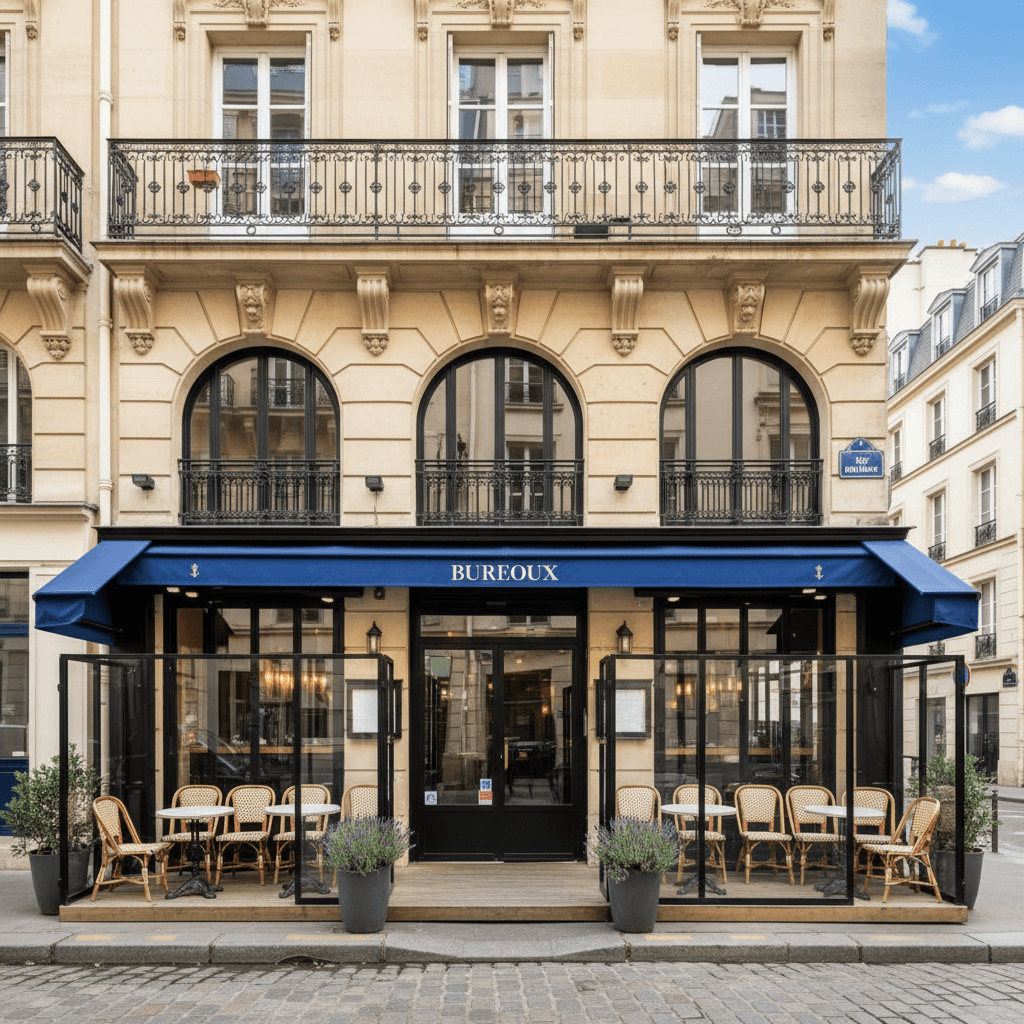 Bureaux 1250m² à Paris