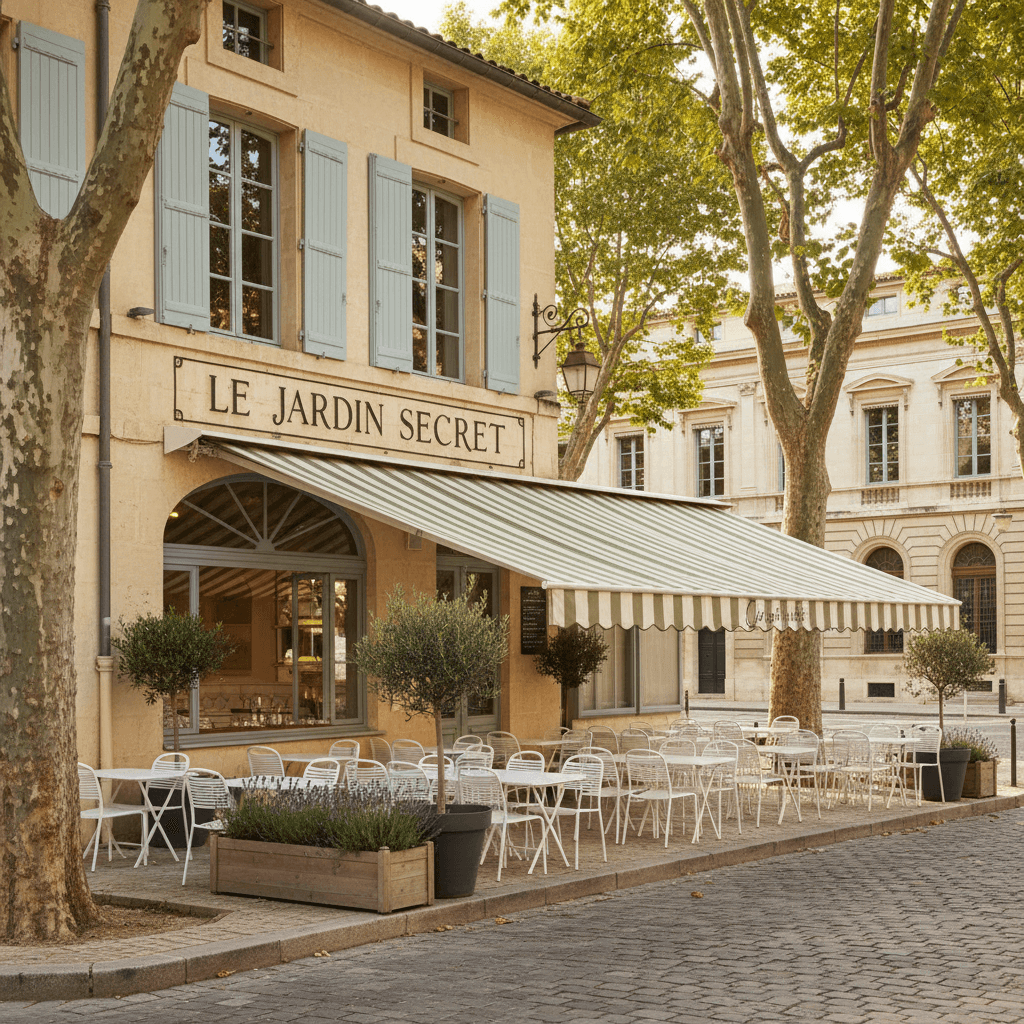 Restaurant 40m² à Aix-En-Provence : terrasse