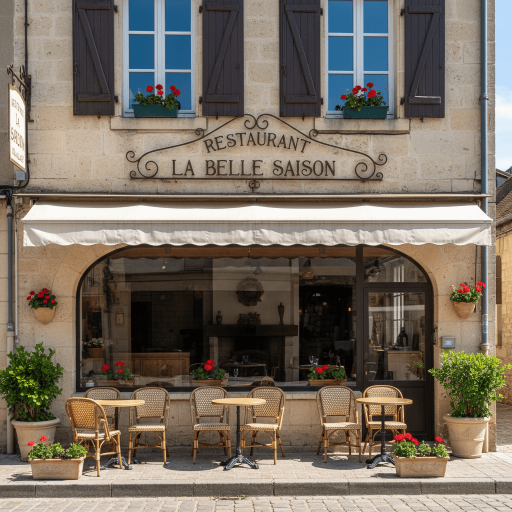 Restaurant 200m² à Saint-Alban-De-Roche : terrasse - licence IV - Image 1