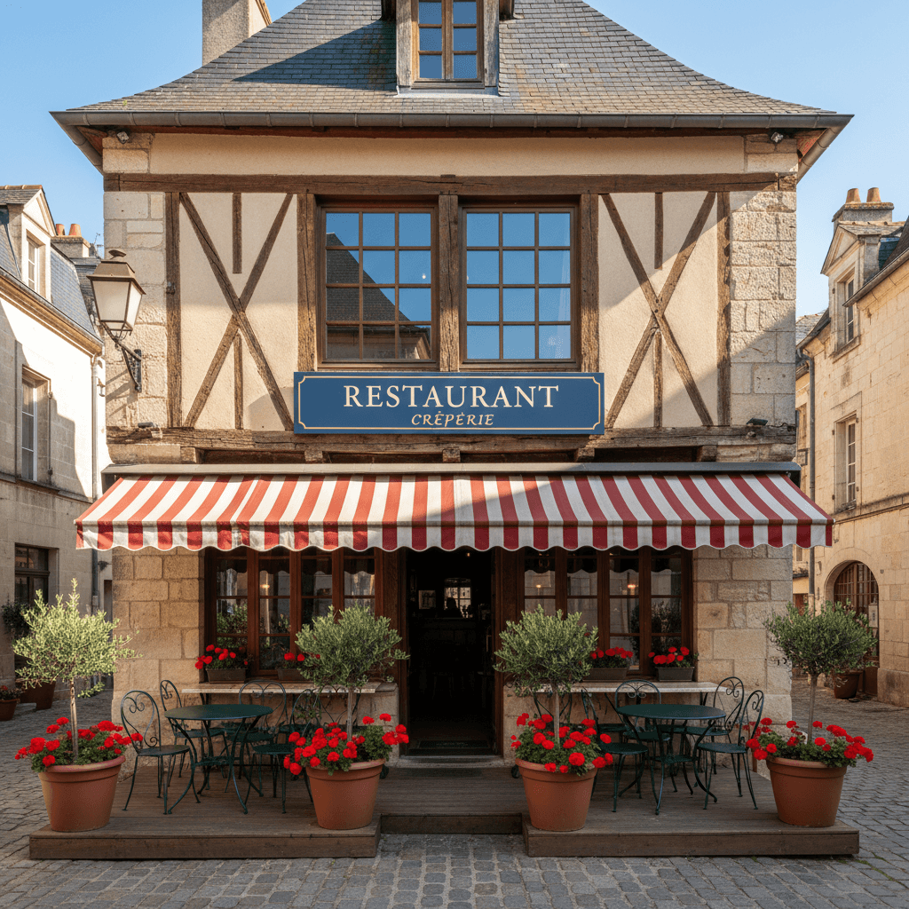 Restaurant 100m² à Cahors : terrasse