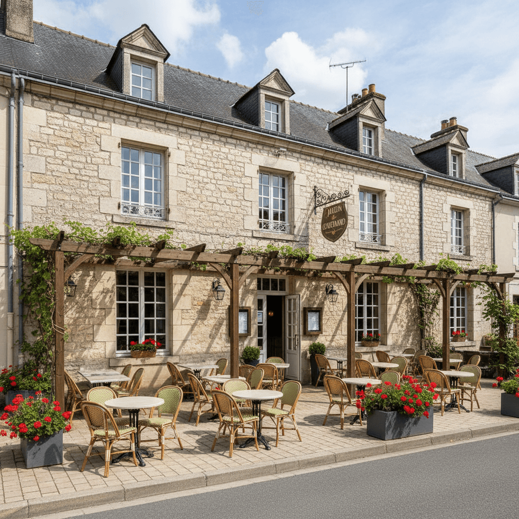 Restaurant 200m² à Aurillac : terrasse - licence IV - Image 1