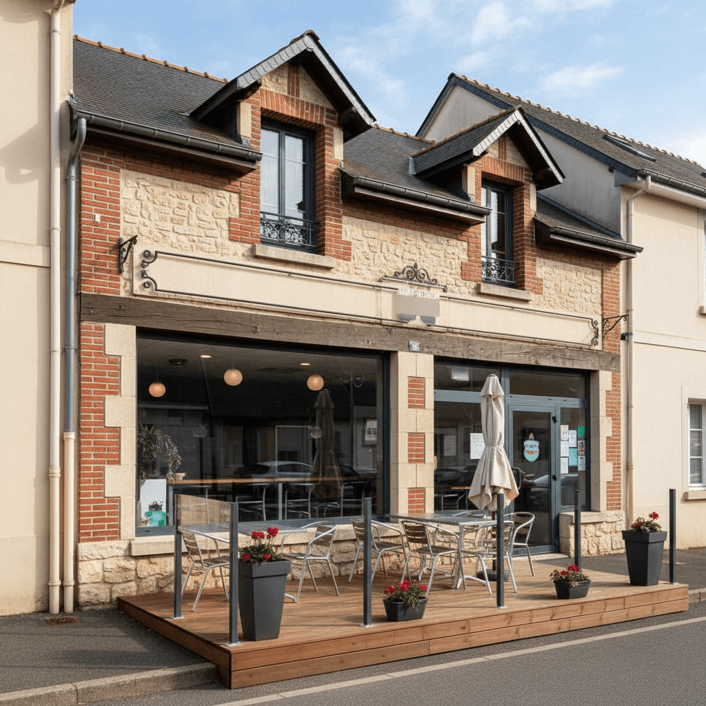 Fast-food 150m² à Saint-Vincent-De-Tyrosse : terrasse - licence IV - Image 1