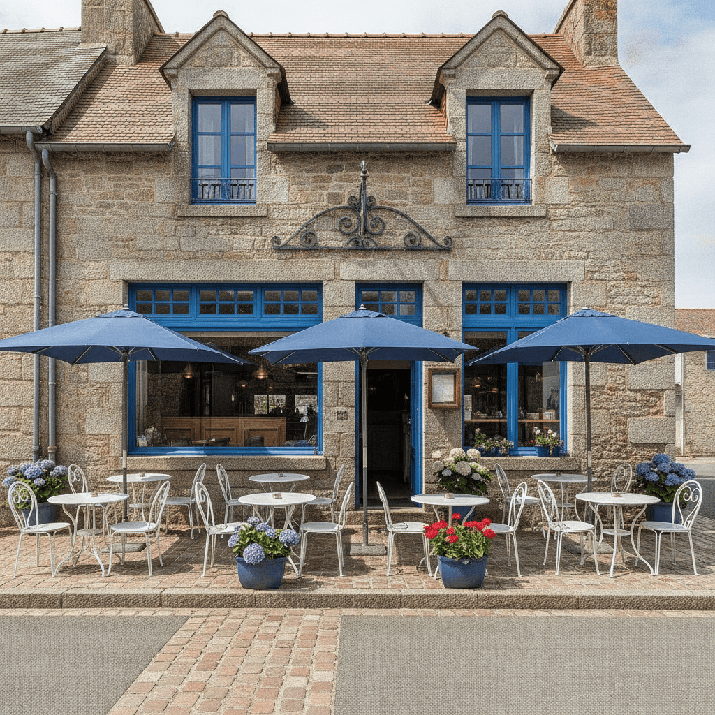 Restaurant à Groix : terrasse - licence IV - Image 1