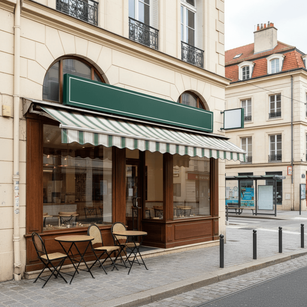 Fast-food 46m² à Grenoble : terrasse - licence IV