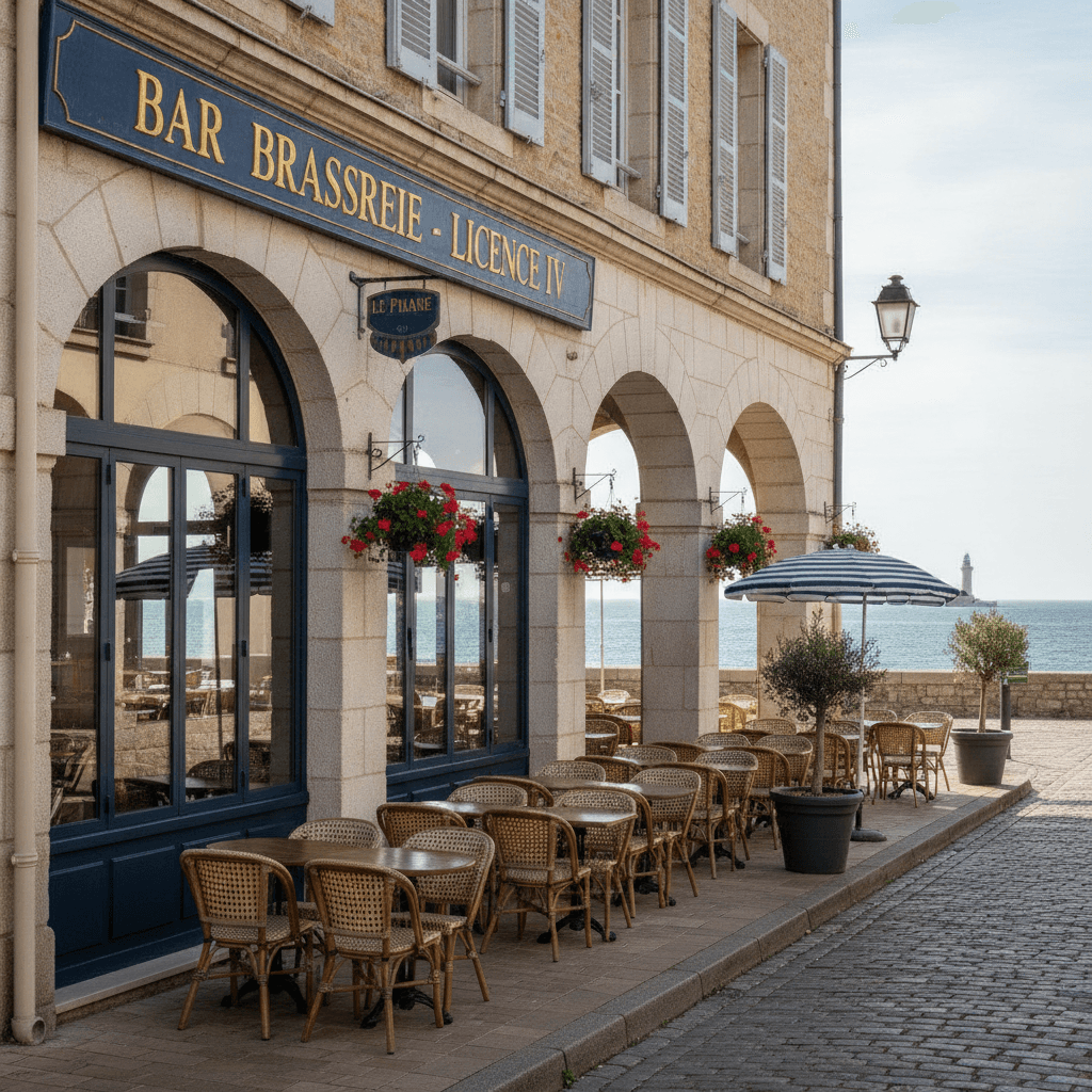 Bar-brasserie à Capbreton : terrasse - licence IV - Image 1