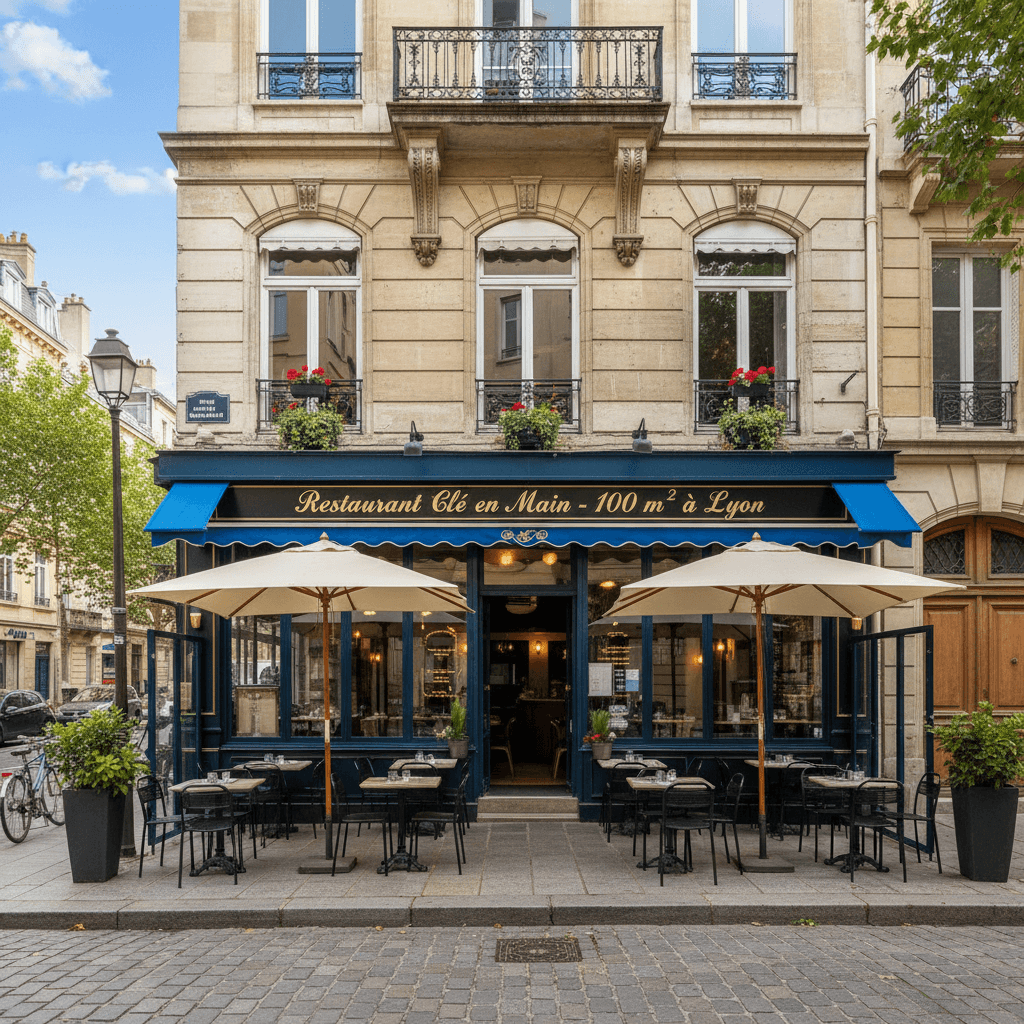 Restaurant clé en main à Lyon - 100 m²