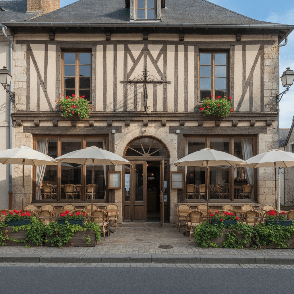 Restaurant 450m² à Avallon : terrasse - licence IV - Image 1