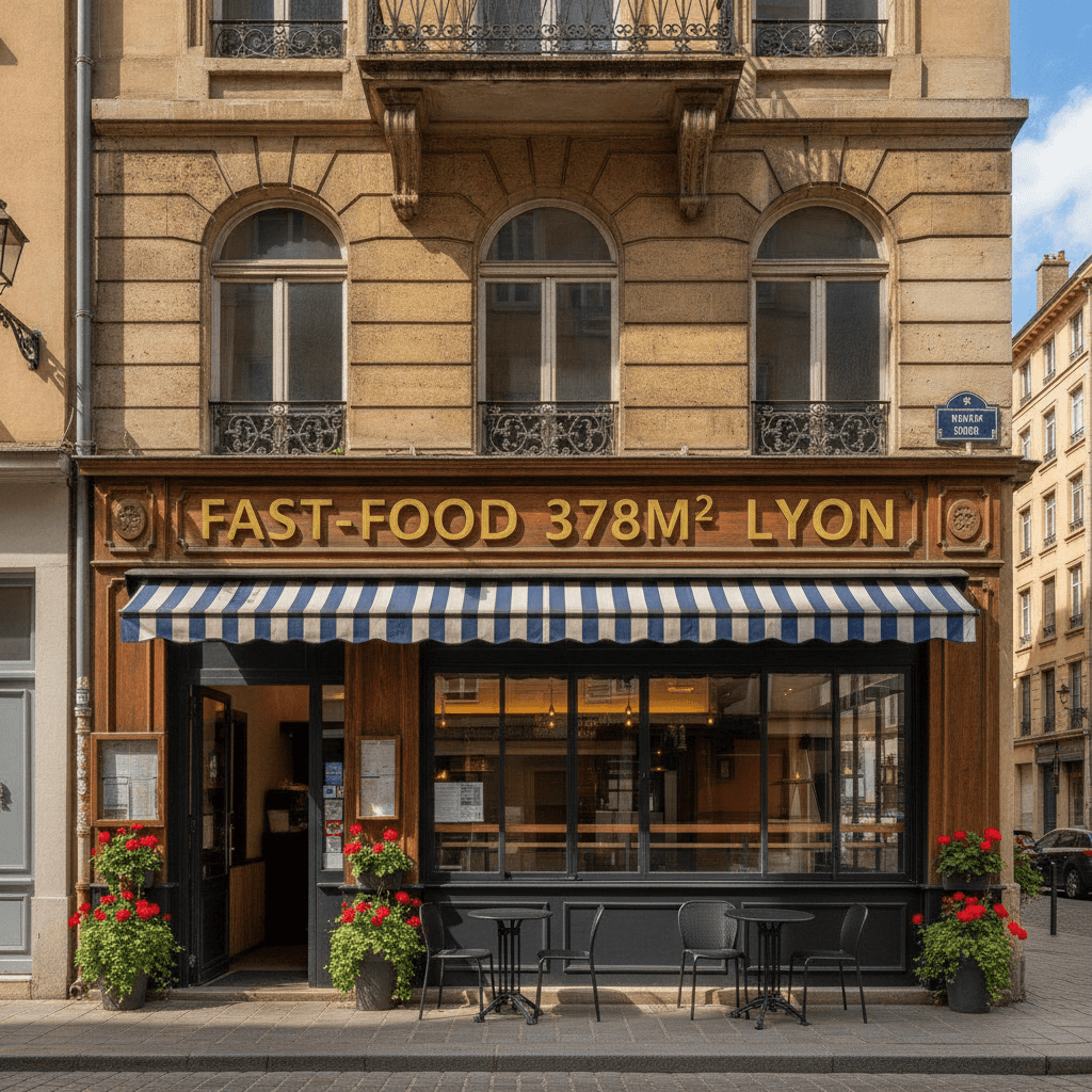 Fast-food 378m² à Lyon