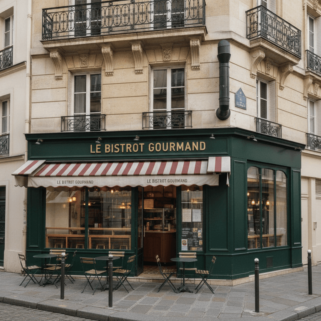 Fast-food 16 couverts à Paris : terrasse - extraction