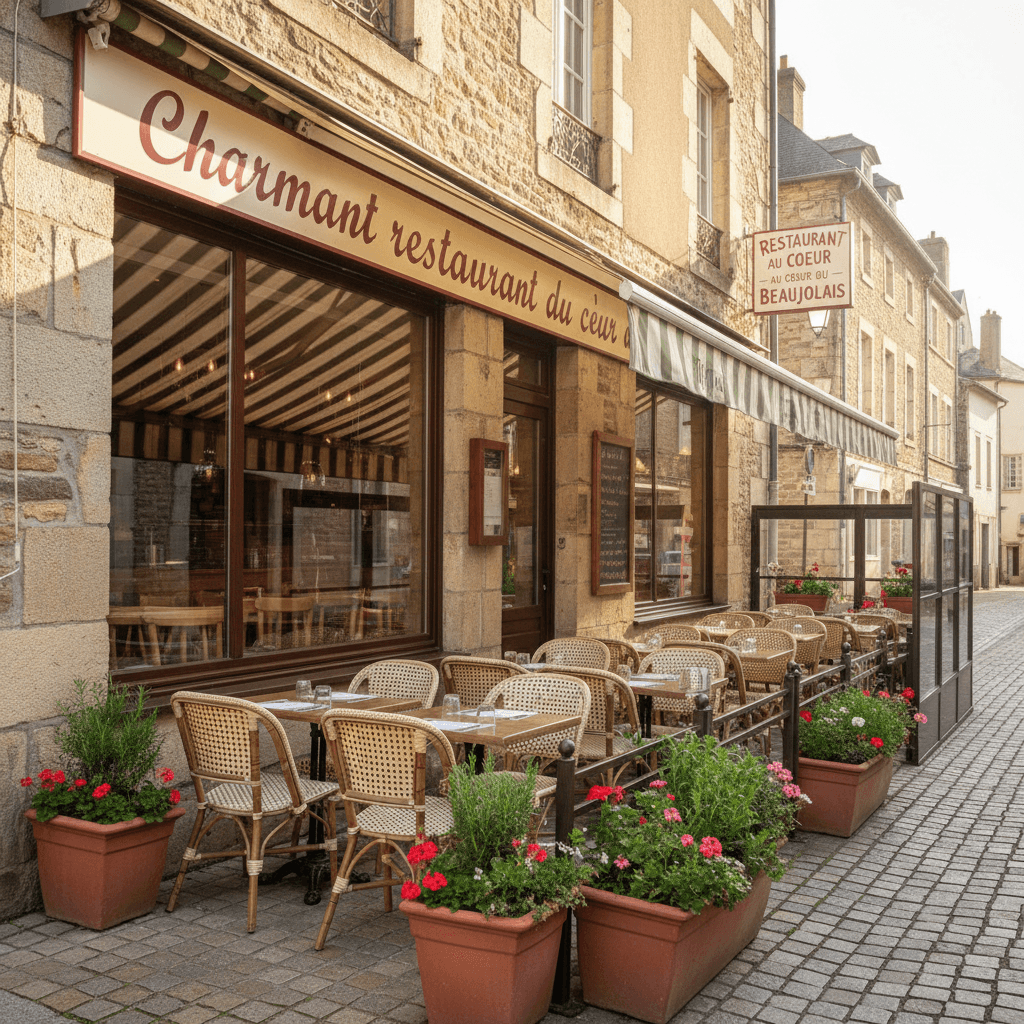 Restaurant 370m² à Cours : terrasse - extraction - Image 1