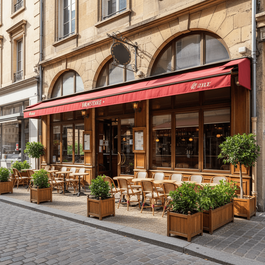 Bar-brasserie 60m² à Lyon : terrasse - licence IV