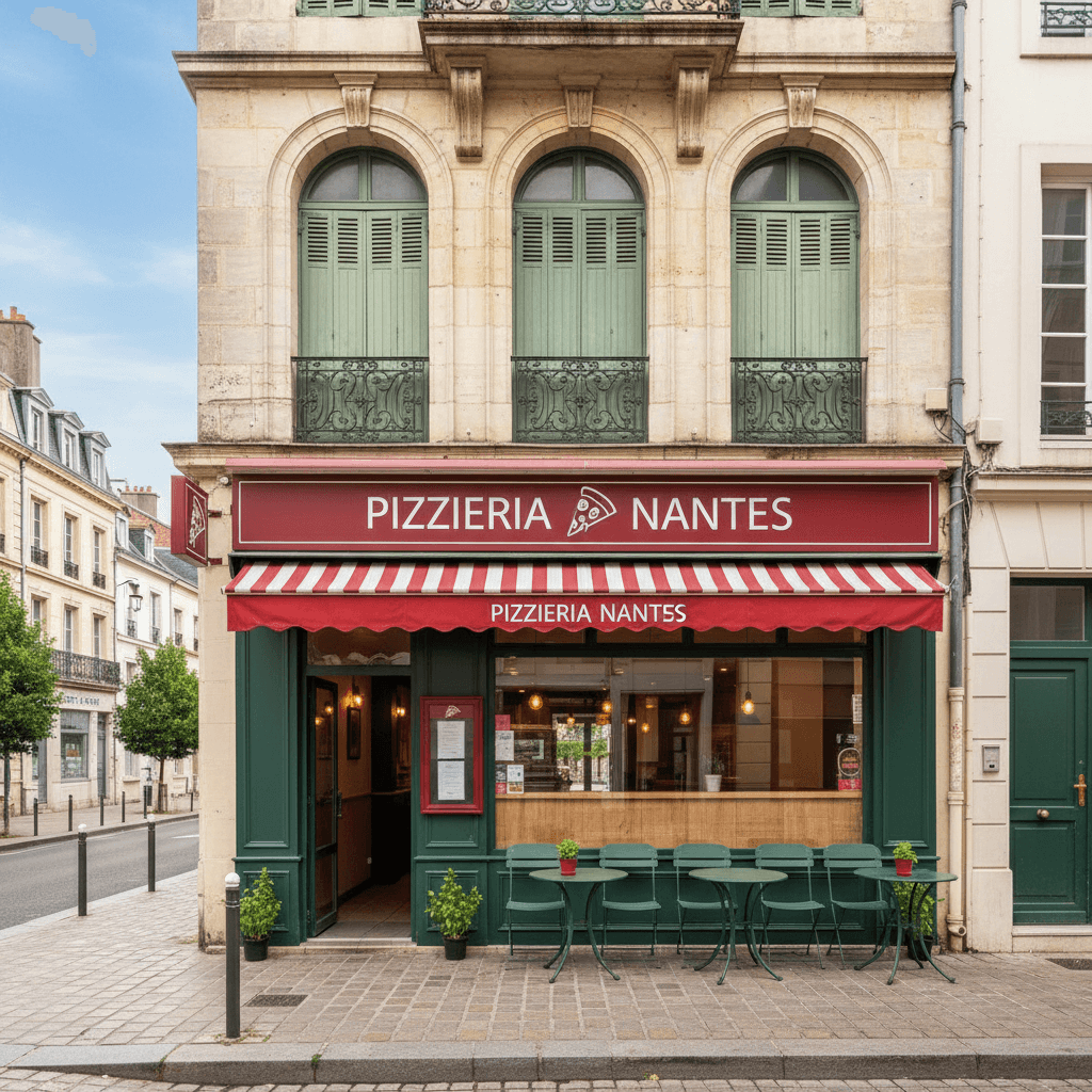 Fast-food à Nantes : terrasse - licence IV