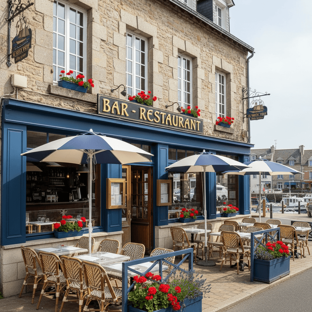 Restaurant 250m² à Pornic : terrasse - licence IV - Image 1
