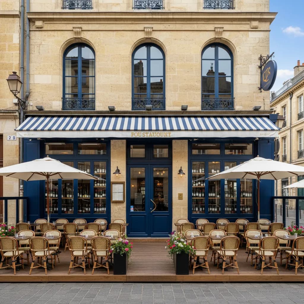Restaurant 500m² à Bordeaux : terrasse - licence IV - Image 1