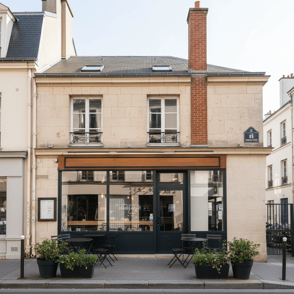 Local de Restauration avec Conduit à Paris - Image 1